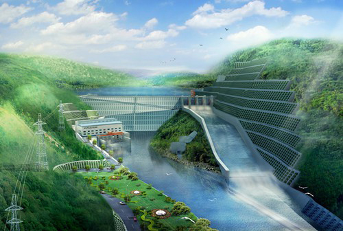 临沧老挝南塔河1号水电站项目